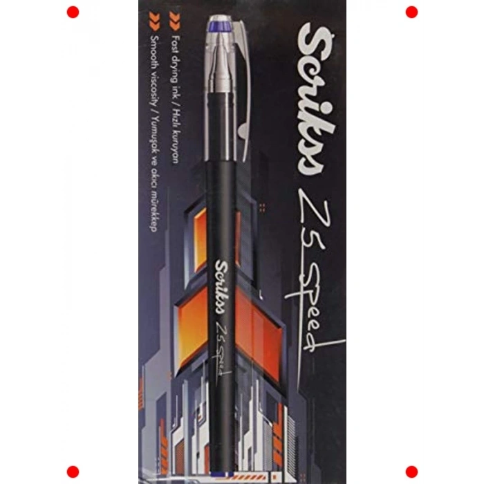 Jel Tükenmez Kalem Seti, Mavi, 0.5 mm, 12 Adet