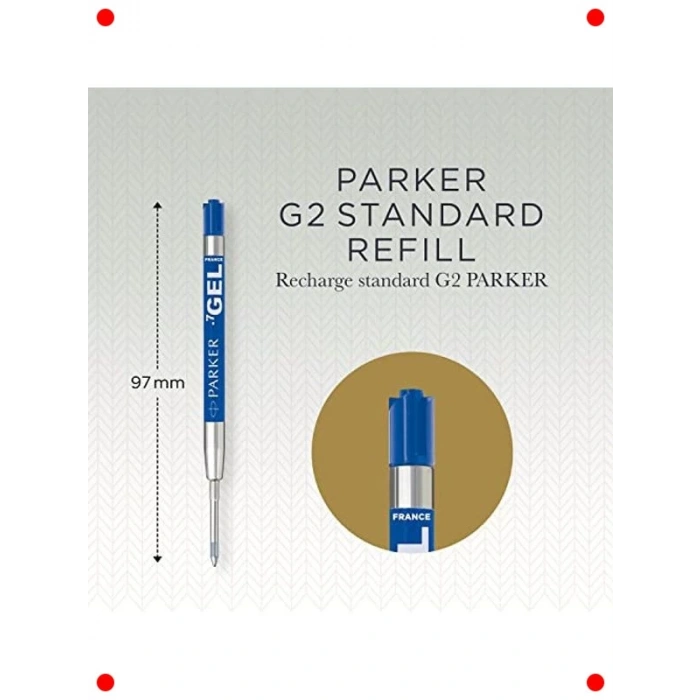 Jel Tükenmez Kalem Yedeği - Orta Uç, Mavi