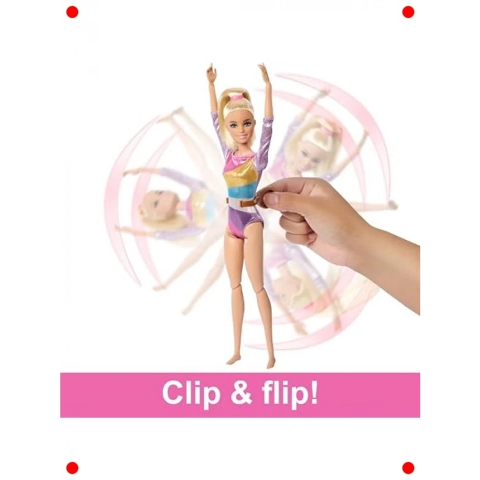 Jimnastikçi Bebek ve Aksesuarlı Oyun Seti