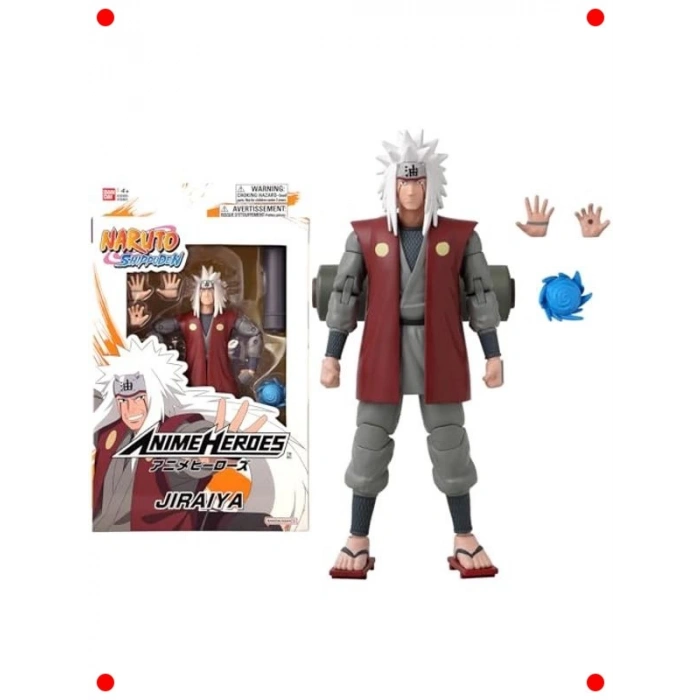Jiraiya Poseable Figür (16 cm)