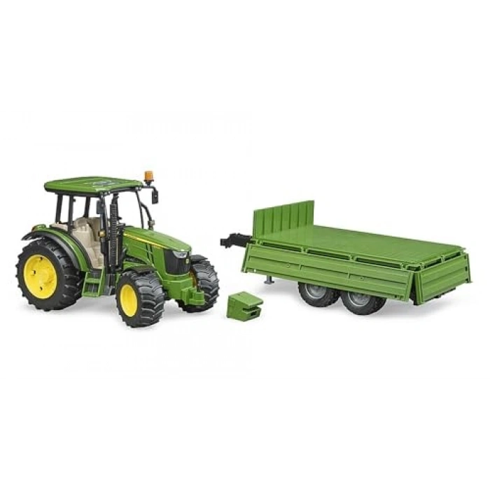 - John Deere 5115 Traktör & Römork Ölçekli Model