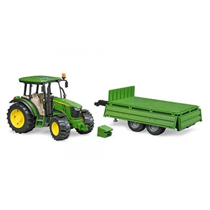 - John Deere 5115 Traktör & Römork Ölçekli Model