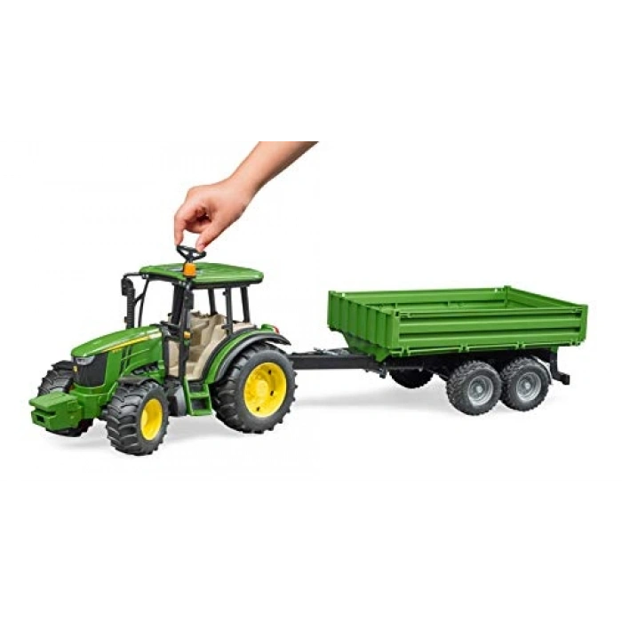 - John Deere 5115 Traktör & Römork Ölçekli Model