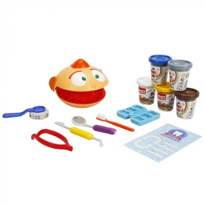 Jr. Toothy Oyun Hamuru Seti 12 Parça