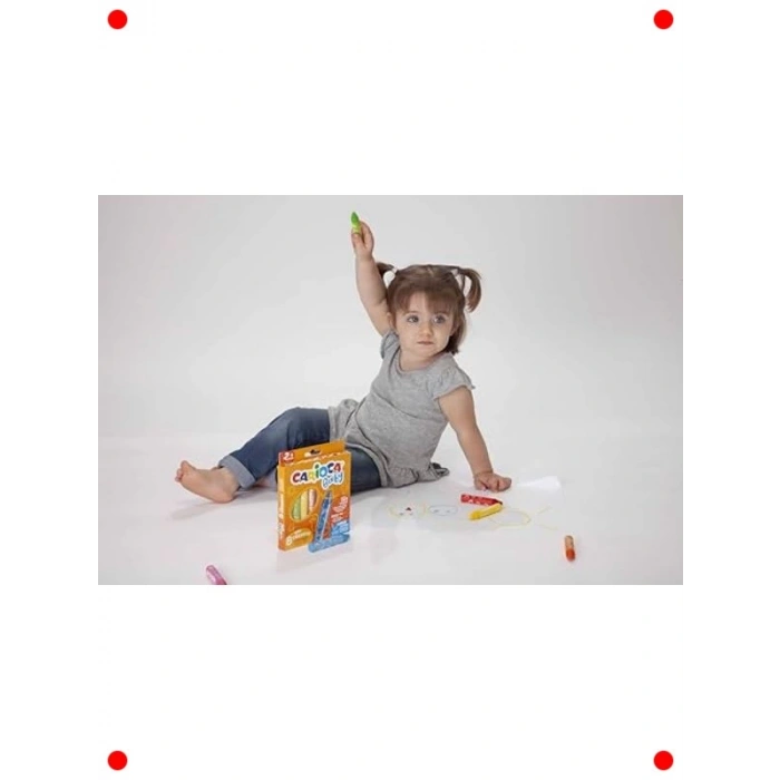 Jumbo Bebekler İçin Kirlenmeyen Pastel Boya Seti 8li