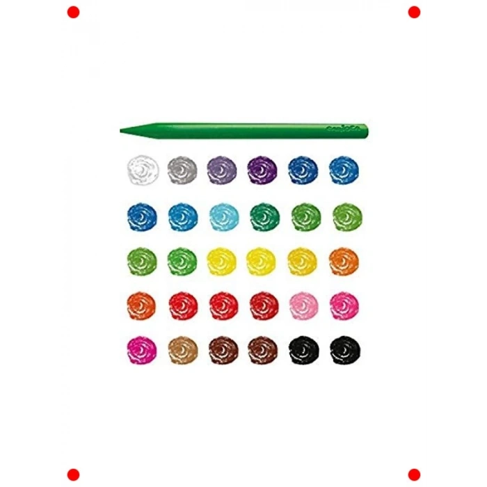 Jumbo Üçgen Pastel Boya Seti, 12li Yıkanabilir