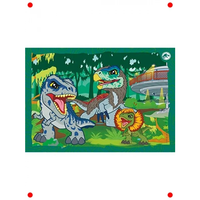 Jurassic Dünya Temalı Macera Yapbozu