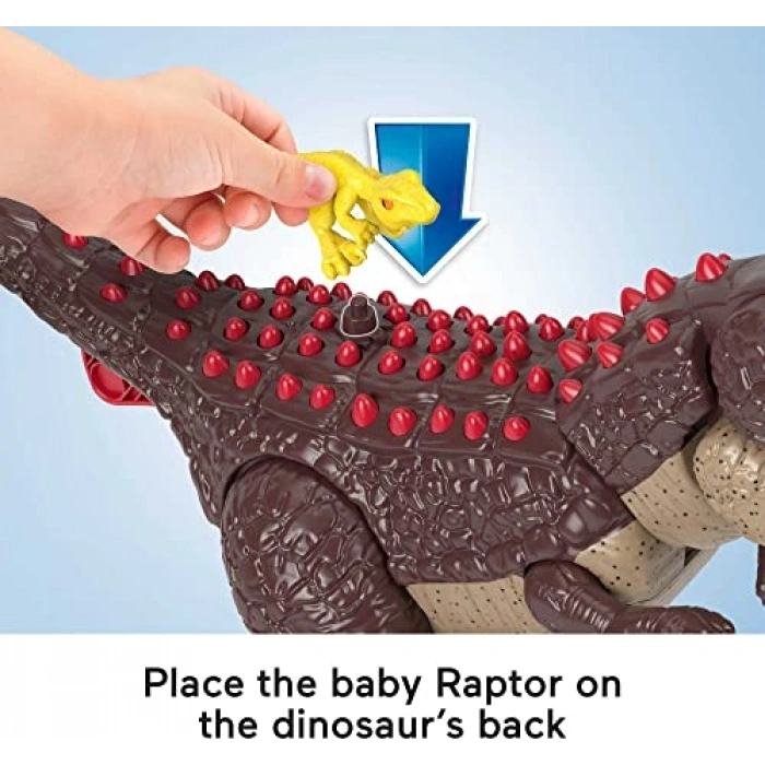 Jurassic World Spike Strike Carnotaurus Figürü