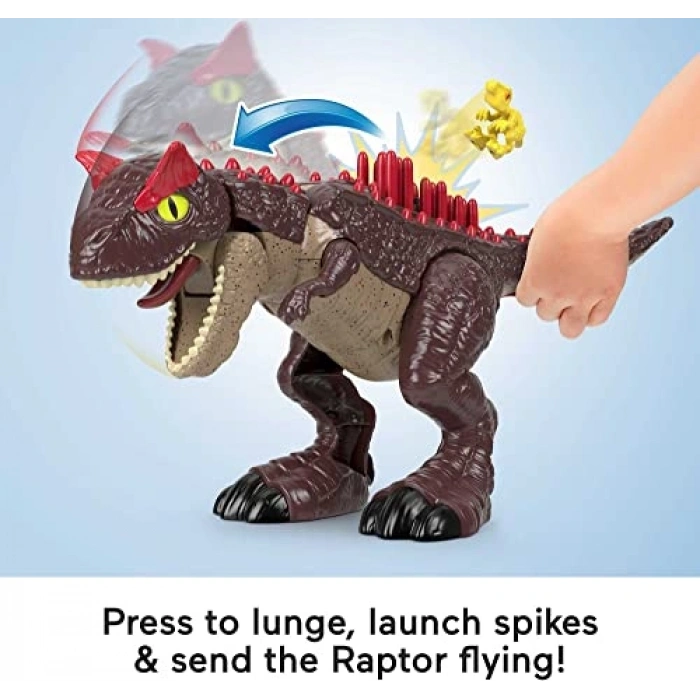 Jurassic World Spike Strike Carnotaurus Figürü