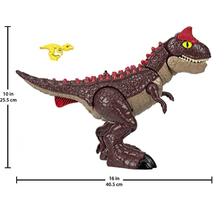 Jurassic World Spike Strike Carnotaurus Figürü