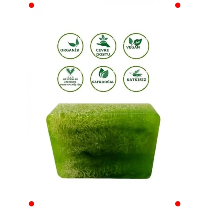 Kabak Lifli Aloe Veralı Doğal Sabun 130gr