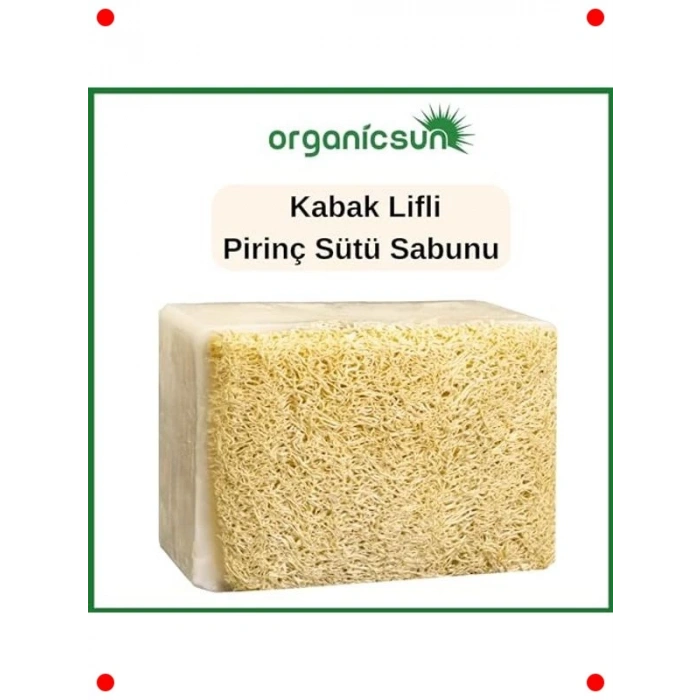 Kabak Lifli Pirinç Sabunu 120 gr - Cilt Bakımı
