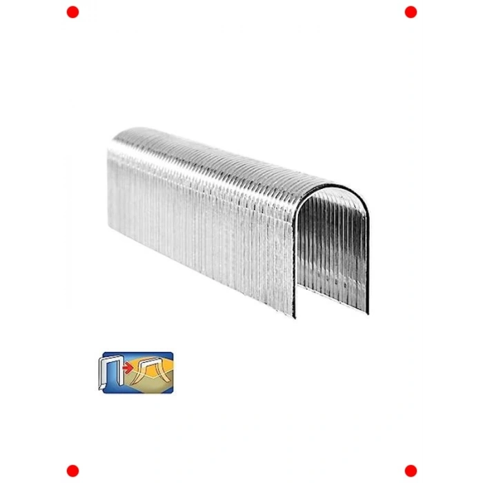 Kablo Zımba Teli - Tip 7, 14mm, Yuvarlak Sırtlı, 960 Adet