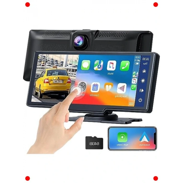 Kablosuz Akıllı Araç Ekranı & 2K Dashcam (9.26)