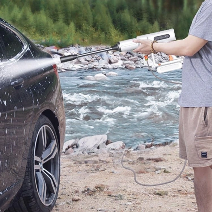 Kablosuz Basınçlı Yıkama Tabancası, 3 Kademeli Su Basıncı