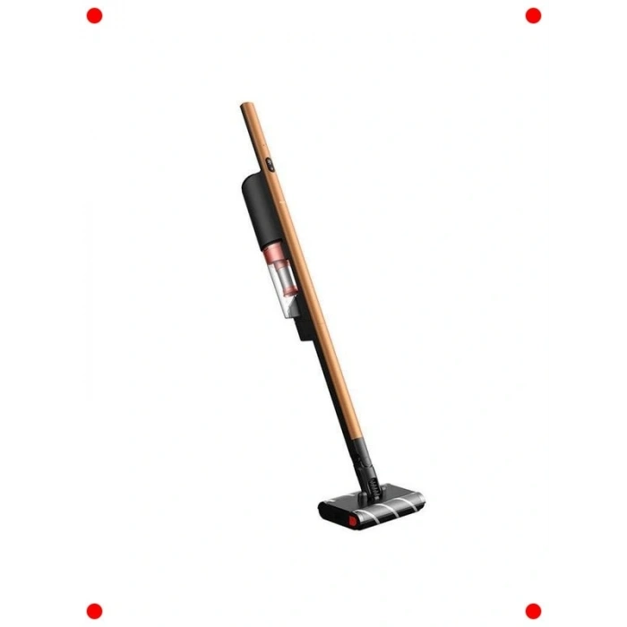 Kablosuz Dikey Süpürge, 360 Döner Çift Rulo Başlık