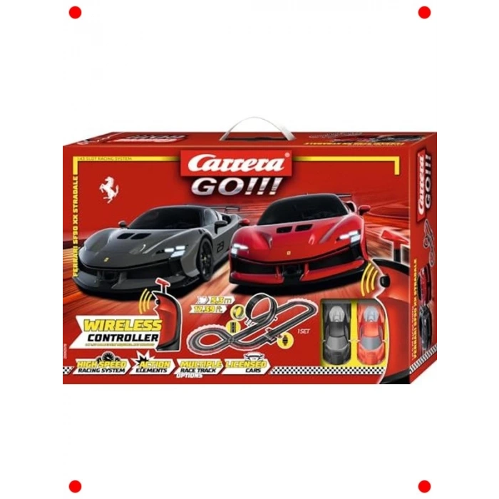 Kablosuz Kontrollü Yarış Pisti Süper Araba