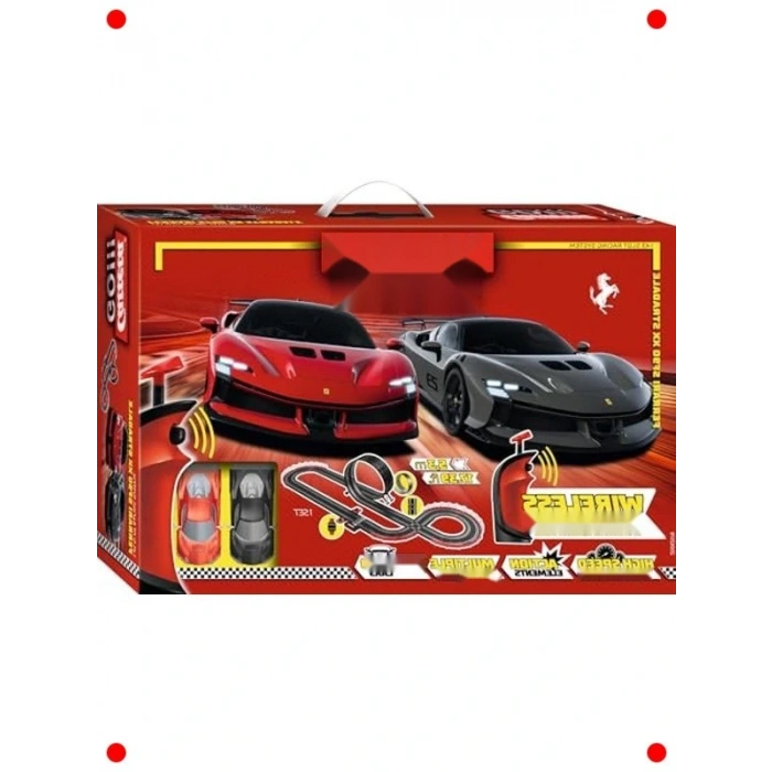 Kablosuz Kontrollü Yarış Pisti Süper Araba