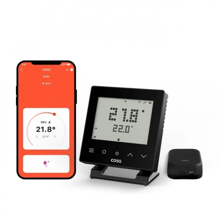 Kablosuz Oda Termostatı, Akıllı Kombi Kontrolü ile