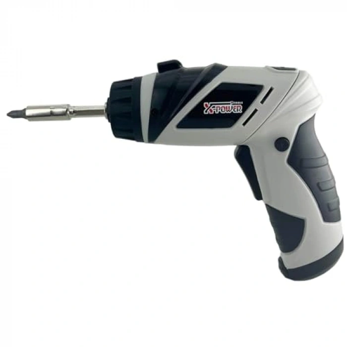 Kablosuz Tornavida, 6V, LED Işıklı, Katlanabilir Tasarım