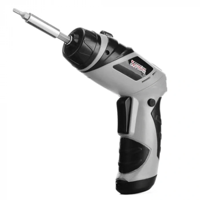 Kablosuz Tornavida, 6V, LED Işıklı, Katlanabilir Tasarım