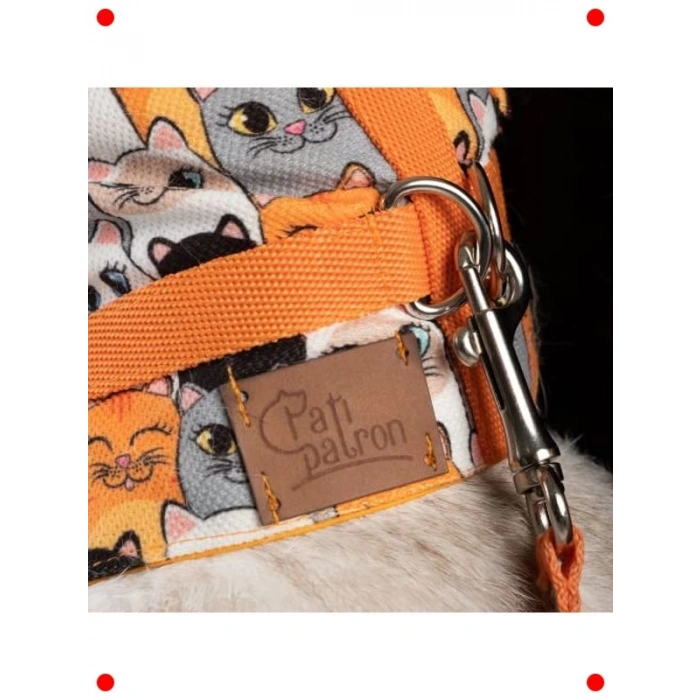 Kaçış Önleyici Kedi Köpek Gezdirme Tasması, M Beden