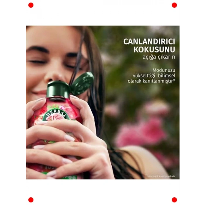 Kadifemsi Yumuşaklık Gül Kokulu Şampuan 350 ml