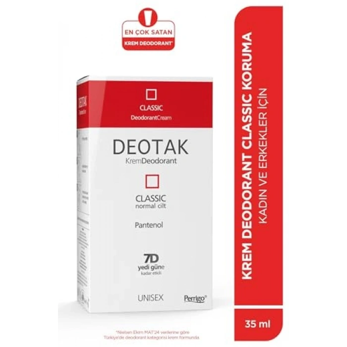 Kadın-Erkek Kullanım Krem Deodorant, 35 ml