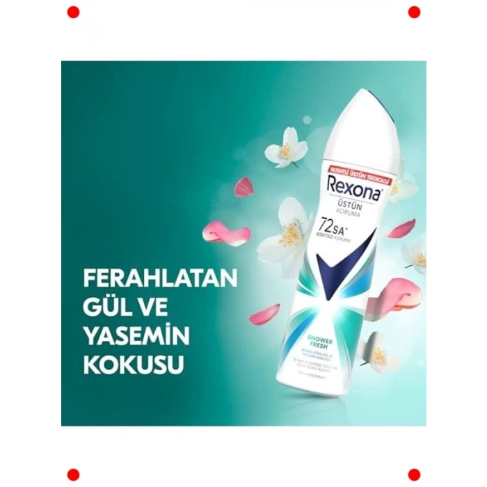Kadın Sprey Deodorant - Duş Ferahlığı, 150 ml