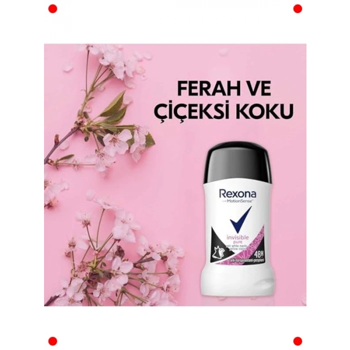 Kadın Stick Deodorant Görünmez Saf Koku 40 ml