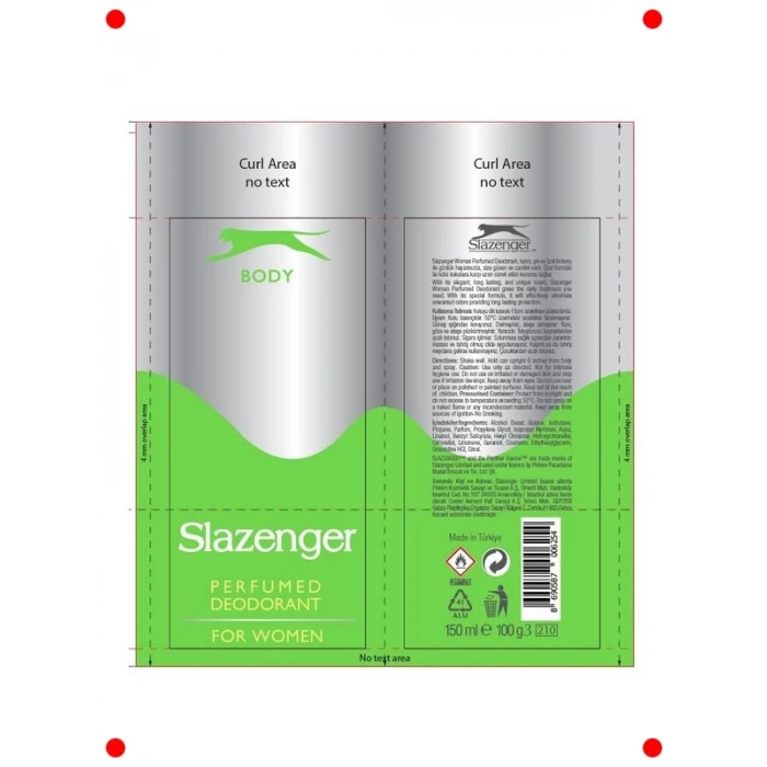 Kadınlar İçin Ferahlatıcı Parfümlü Deodorant 150 ml