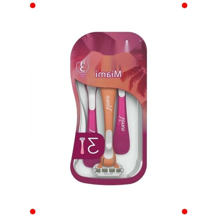 Kadınlar İçin Pürüzsüz Tıraş Bıçağı 3lü Set