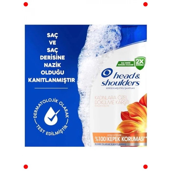 Kadınlara Özel Kepek & Saç Dökülmesi Şampuanı 330 ml