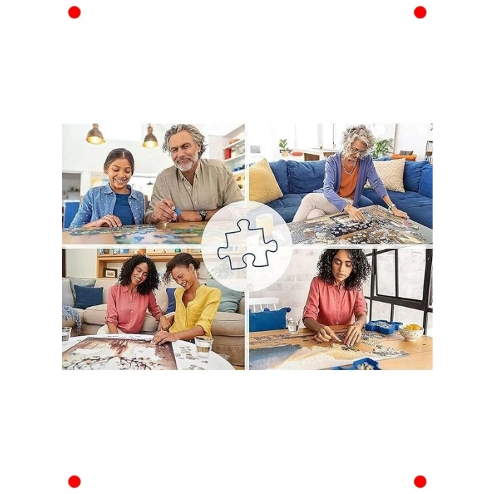 Kafe Terasta Gece Yapbozu, 1000 Parça