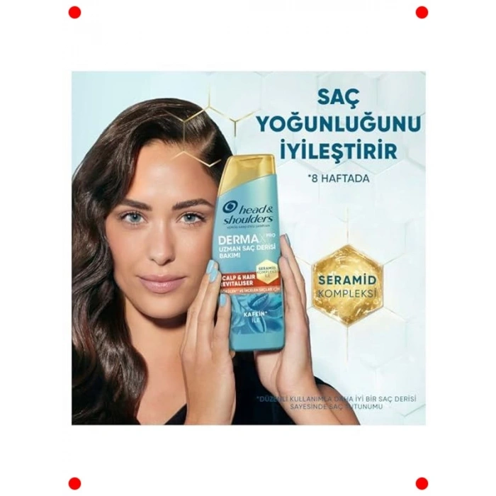 Kafein & Seramidli Dökülme ve Kepek Karşıtı Şampuan 300ml