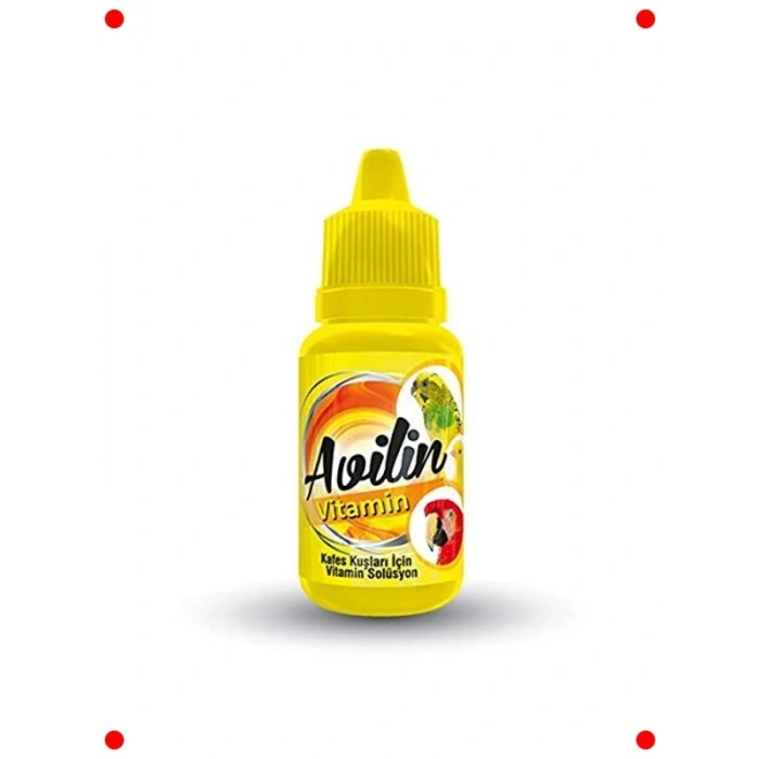Kafes Kuşları İçin Vitamin & Selenyum Takviyesi 40ml