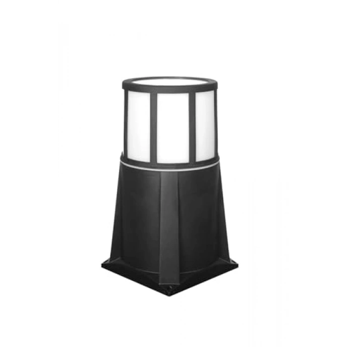 Kafesli Set Üstü Bahçe Lambası 35 cm 220v IP54