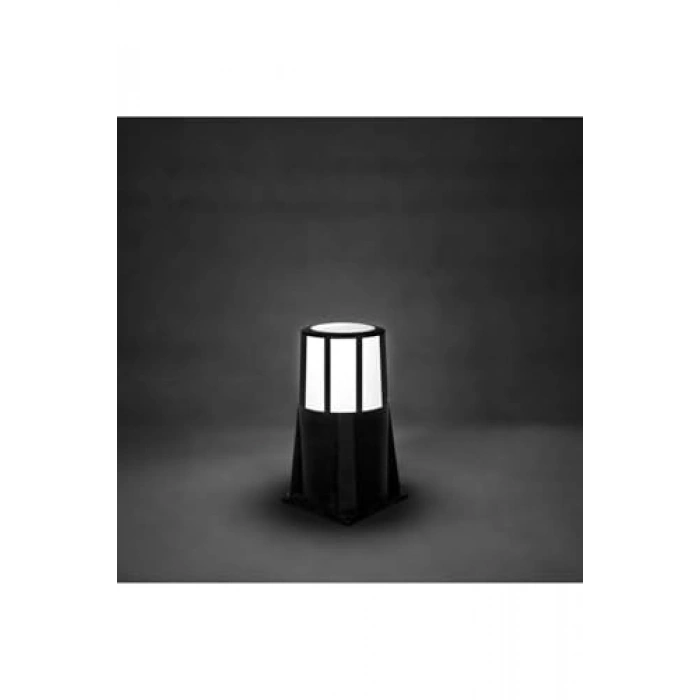 Kafesli Set Üstü Bahçe Lambası 35 cm 220v IP54