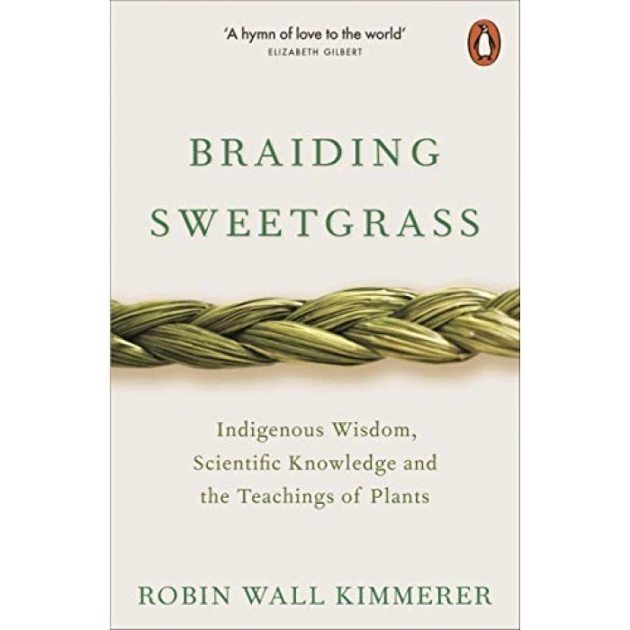 Kağıt Kapaklı Braiding Sweetgrass Kitabı