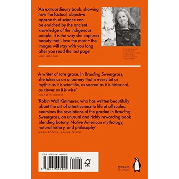 Kağıt Kapaklı Braiding Sweetgrass Kitabı