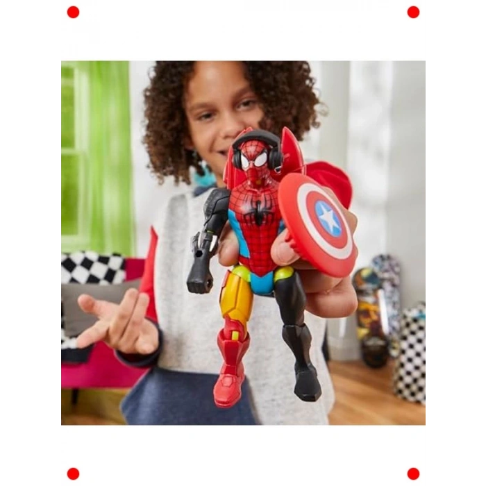 Kahraman Karıştır & Eşleştir Aksiyon Figürü Seti