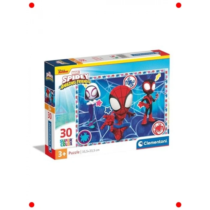 Kahraman Temalı Yapboz - 30 Parça, Renkli