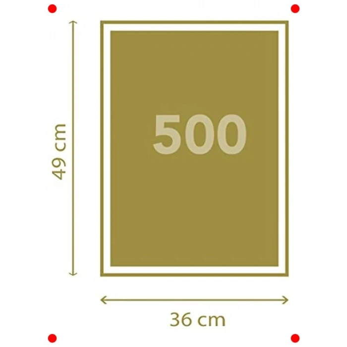 Kahramanlar Ligi 500 Parça Yetişkin Puzzle