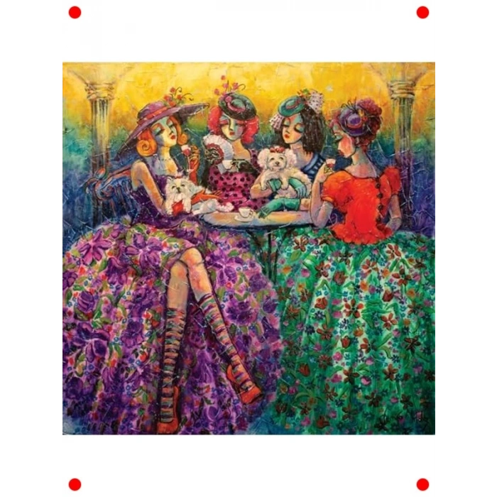 Kahve Molası Temalı 1024 Parça Puzzle