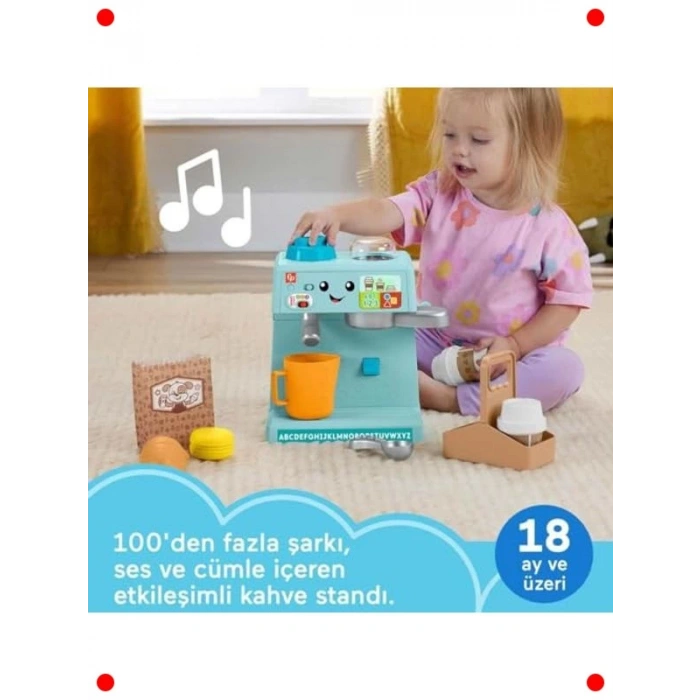 Kahve Yapma Temalı Eğitici Rol Oyuncak