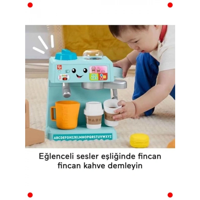 Kahve Yapma Temalı Eğitici Rol Oyuncak