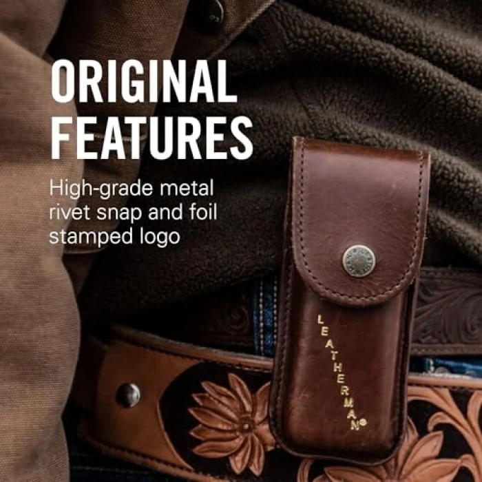 Kahverengi Deri Kılıf - Orta Boy