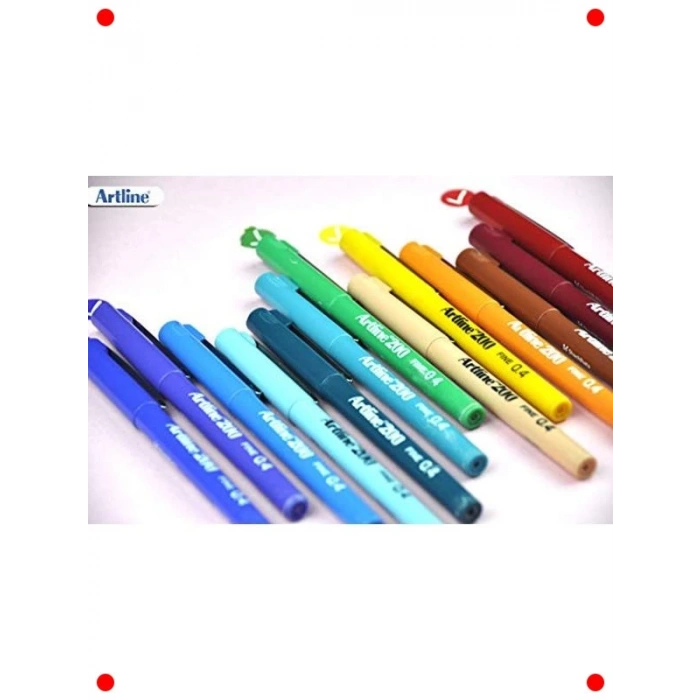 Kahverengi İnce Uçlu Yazı Kalemi, 0.4 mm