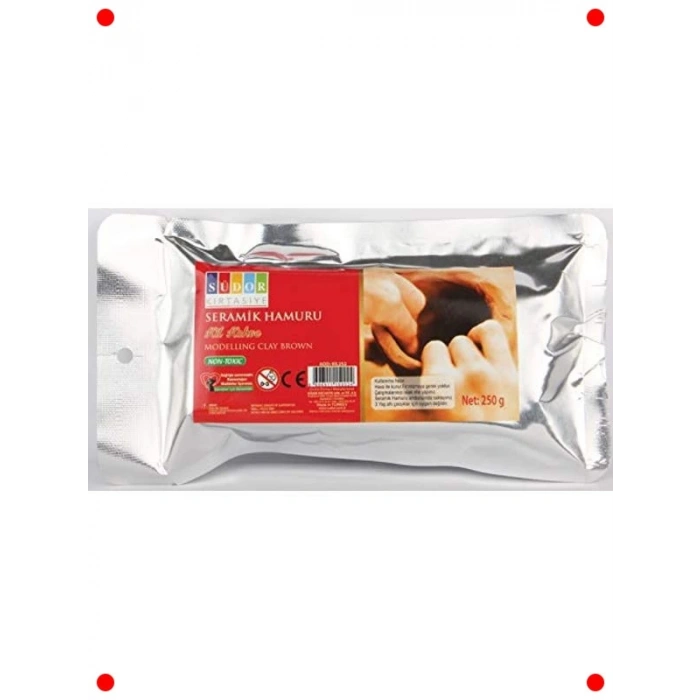 Kahverengi Seramik Hamuru Kil 250 GR