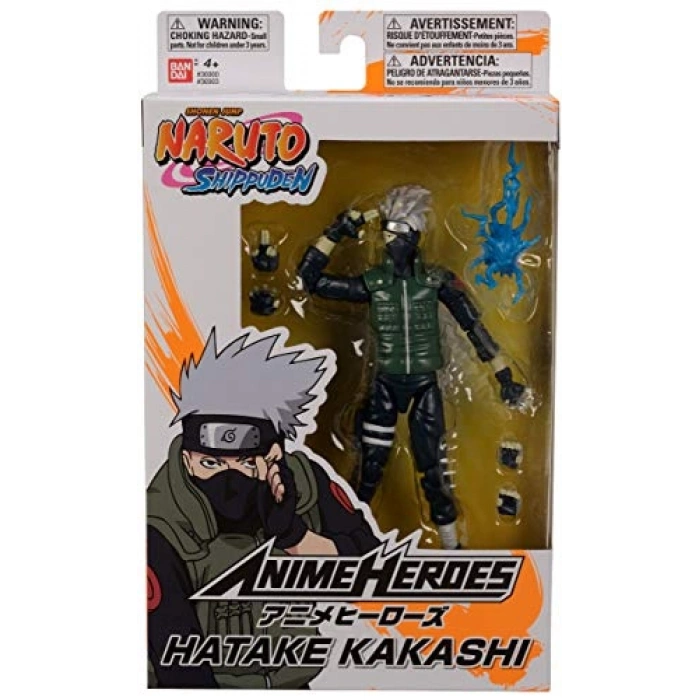 Kakashi Figürü 16 cm, Anime Heroes Naruto Koleksiyonu